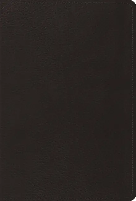 The Psalms, ESV, Top Grain Leather, Black