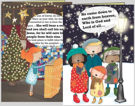 Christmas Cards Carol Singers/Reader