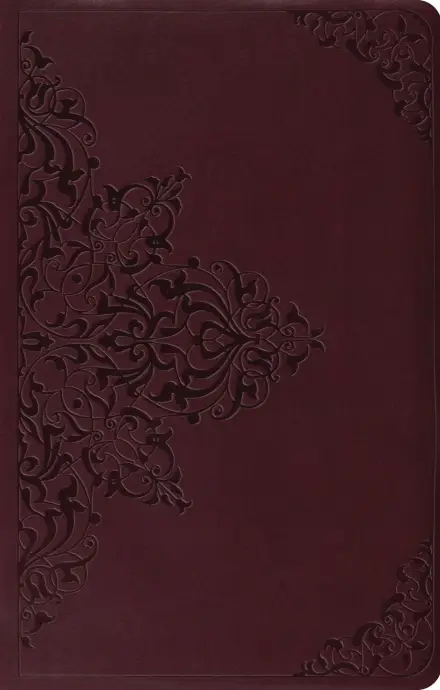ESV Premium Gift Bible, TruTone, Chestnut, Filigree Design