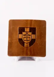 SBTS Leather Coaster