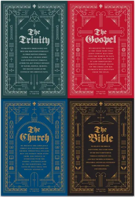 Trusted for Truth Notebooks 4 Pack