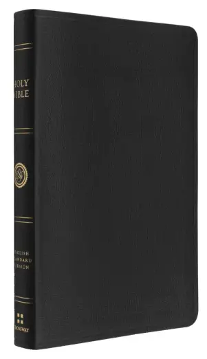 ESV Thinline Bible (Genuine Leather, Black)