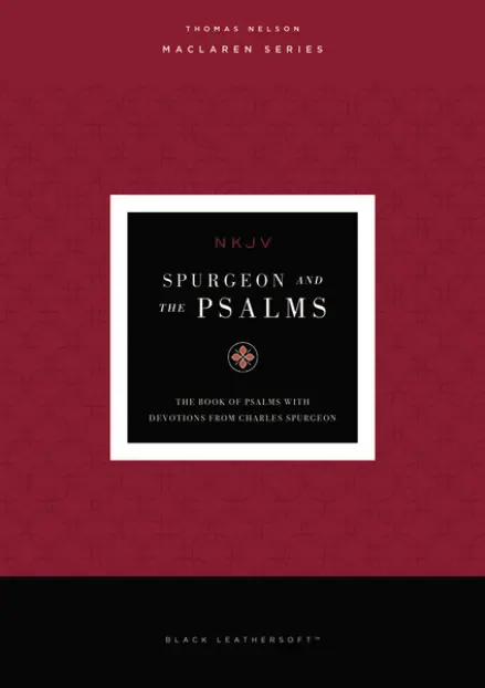 NKJV Spurgeon and the Psalms (Black)