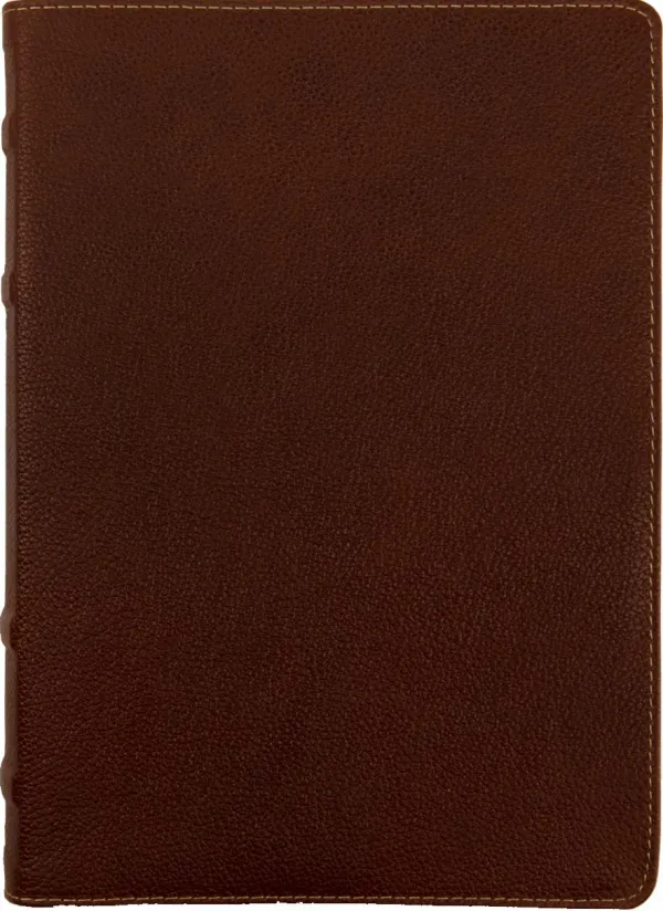 ESV Study Bible (Cowhide, Deep Brown)
