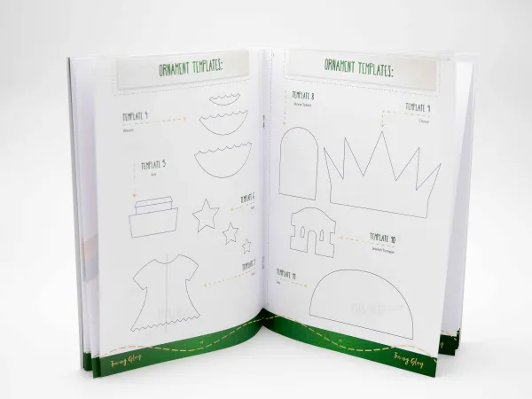 Tracing Glory Ornament Activity Book