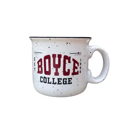 Boyce College White Campfire Mug