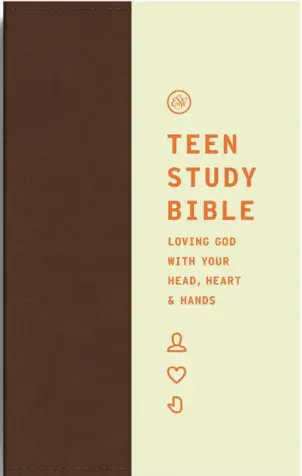 ESV Teen Study Bible (Burnt Sienna)