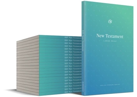 ESV Outreach New Testament, Large Print (Case of 40)