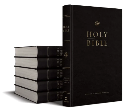 ESV Pew Bible, Black (Case of 24)