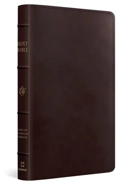 ESV Heirloom Bible, Omega Edition (Wellington Leather, Brown)