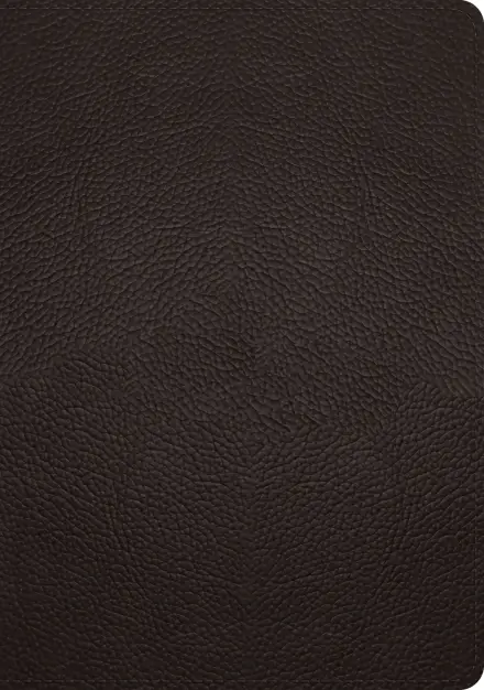 ESV Study Bible (Buffalo Leather, Deep Brown)