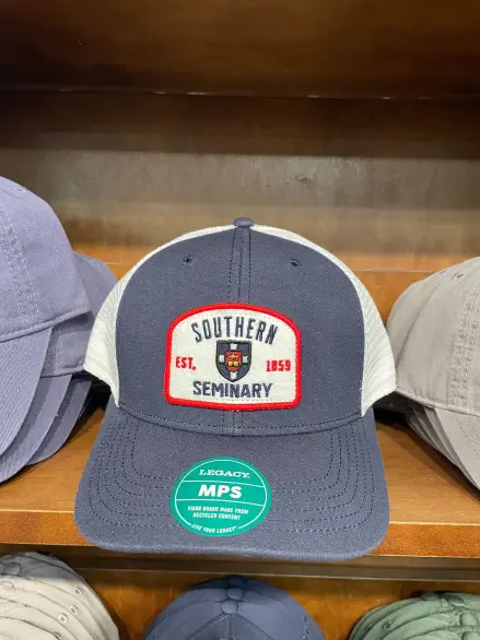 Southern Seminary Pro Snapback Trucker Hat - Navy/White