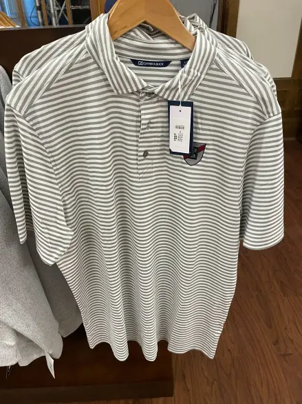 Boyce Shield Eco Polo - Gray Stripe