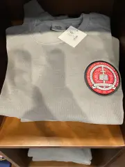 Boyce College Seal Patch Sweatshirt - Grey