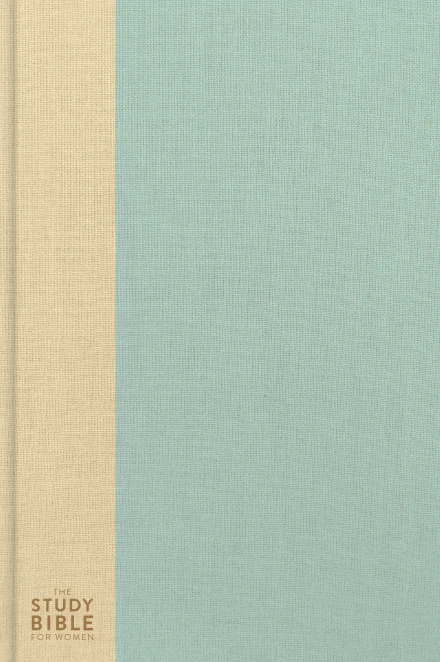 CSB Study Bible For Women, Light Turquoise/Sand Hardcover