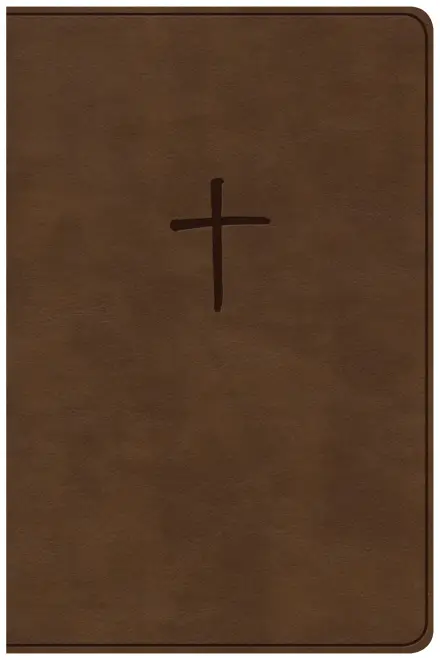CSB Compact Bible, Value Edition, Brown LeatherTouch
