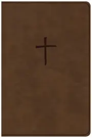 CSB Compact Bible, Value Edition, Brown LeatherTouch