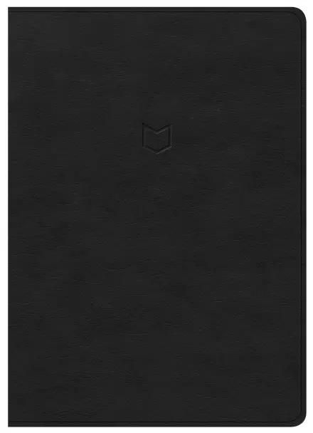 CSB He Reads Truth Bible, Black LeatherTouch