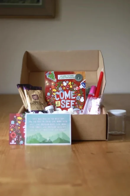 Come and See Family Advent Devotional Box