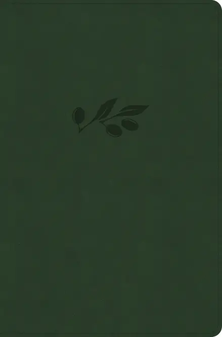 CSB Giant Print Reference Bible, Digital Study Edition, Olive LeatherTouch, Indexed