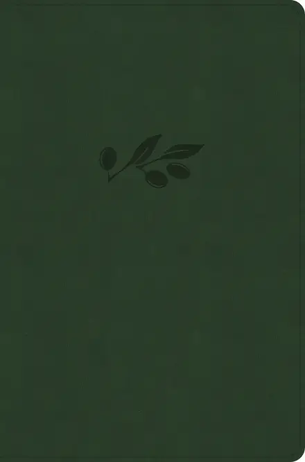 CSB Giant Print Reference Bible, Digital Study Edition, Olive LeatherTouch, Indexed