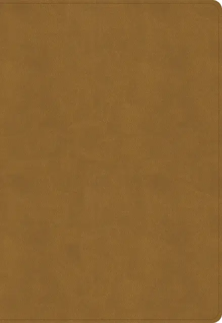 CSB Super Giant Print Reference Bible, Digital Study Edition, Camel SuedeSoft LeatherTouch