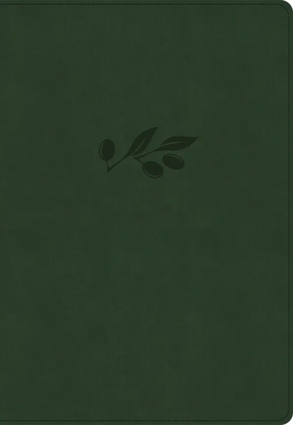 CSB Super Giant Print Reference Bible, Digital Study Edition, Olive LeatherTouch