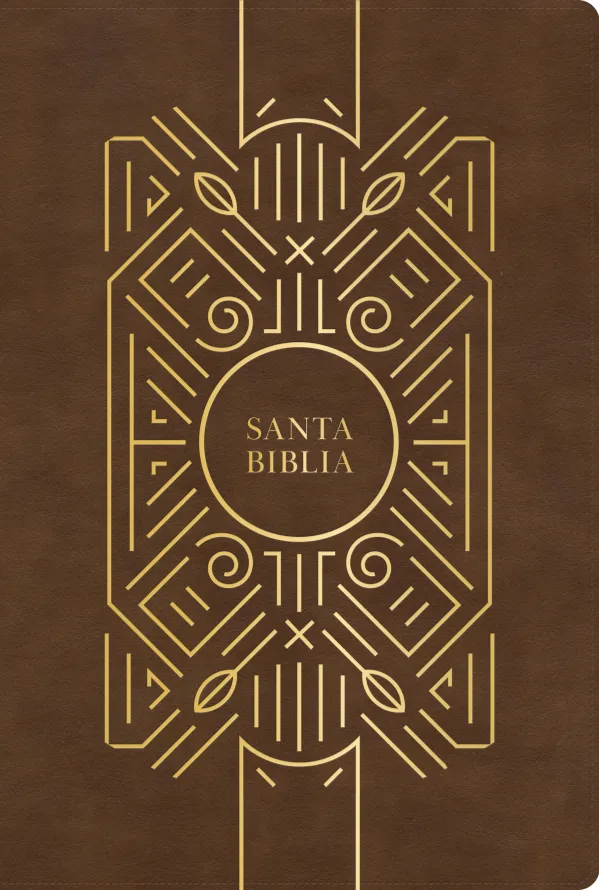 RVR 1960 Biblia de credos y confesiones, café símil piel con índice